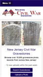 Mobile Screenshot of newjerseycivilwargravestones.org